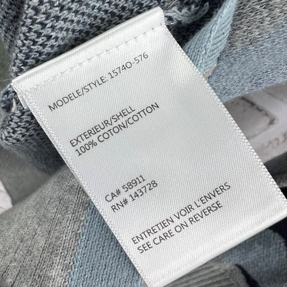 NWOT |•TRIBAL•| Grey & Blue Camo Hooded Sweater Size Small - Picture 6 of 8